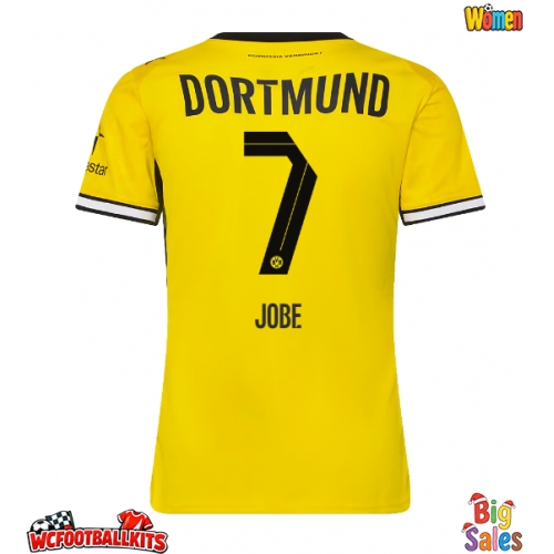 Borussia Dortmund Jobe Bellingham #7 Replica Home Stadium Shirt for Women 2026-27 Short Sleeve